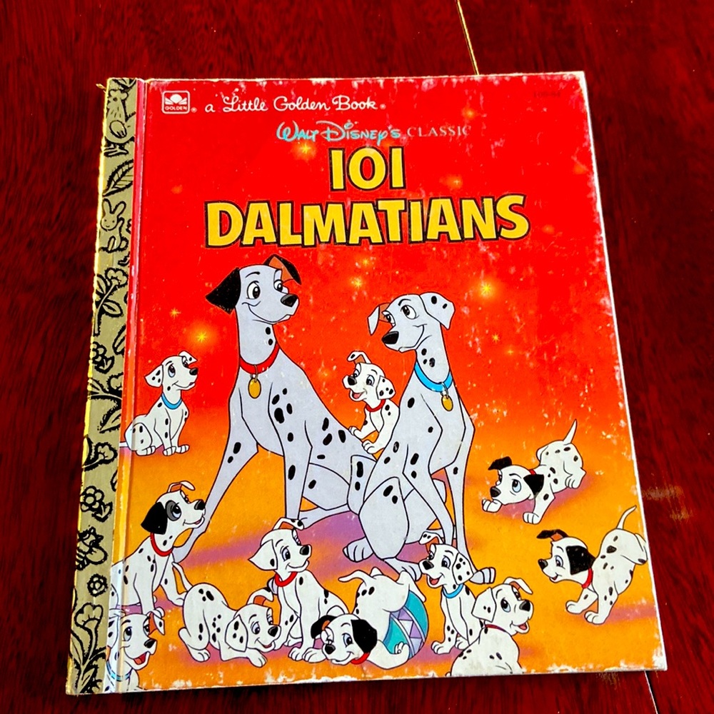 101 Dalmatians little golden book